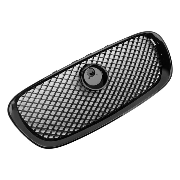 2008-2011 Jaguar XF XF-R stil foran støtfanger Grill Grill glans svart Generisk
