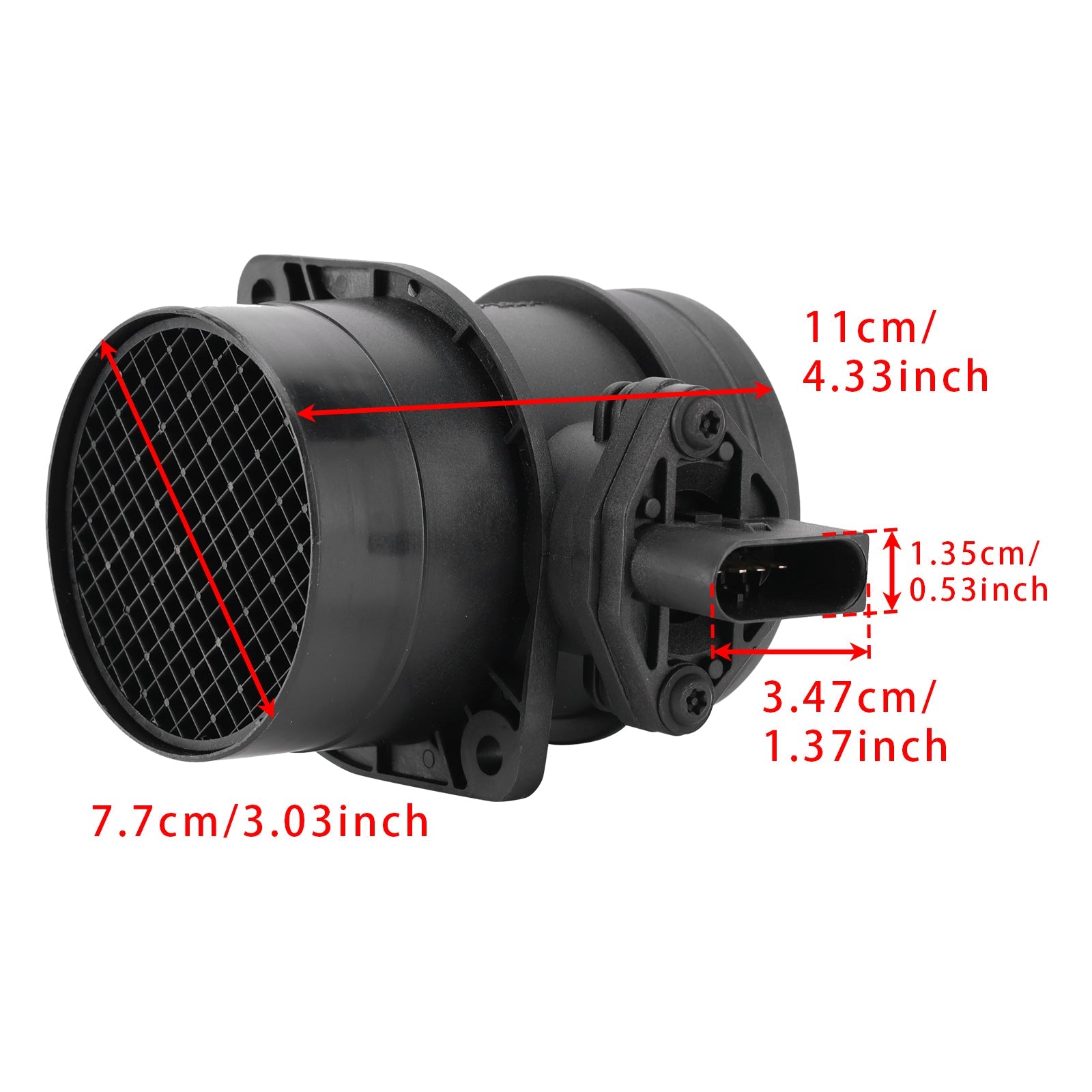 Sensore misuratore di portata d'aria di massa per Volkswagen Golf Jeeta EuroVan 2.8L 0280218017