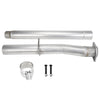 2008-2010 Ford F250 F350 F450 6.4 Powerstroke Diesel 4 Polegadas Escape DPF e Cat Delete Pipe Genérico