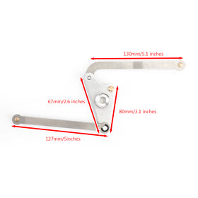 Inlaatspruitstuk Air Flap Runner Hendel Reparatieset Voor Benz M272 V6 M273 V8 Generiek