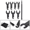 43300 Pneumatic Fan Clutch Wrench Set For Ford GM Chrysler Black Generic