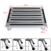 Folding Aluminum Platform RV Step Stool Trailer Camper Working Ladder Portable