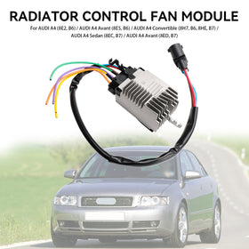 Audi A4 8E2 8E5 B6 Módulo de unidad de control del ventilador del radiador 8E0959501AB 8E0959501AG Genérico