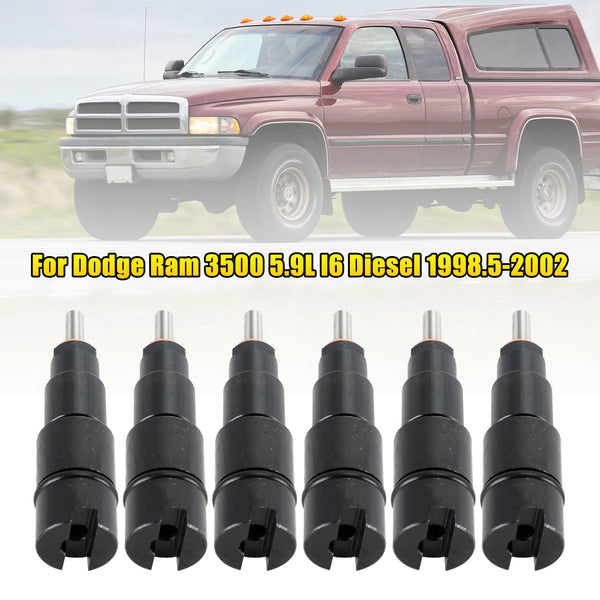 1998.5-2002 Dodge Ram 2500 3500 5.9L l6 Diesel 6PCS Iniettori di carburante 0432193635 Generico