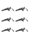 Hino 3.8L 4.7L 5.0L 6.5L 7.7L 6PCS Fuel Injectors 095000-6593 CB84034501S 095000-6594 Generic