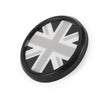 BMW MINI Cooper Black & White UK Flag Grille Front Grill Emblem Badge