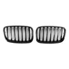 2007-2013 BMW X5 E70 Front Bumper Kidney Grille Grill Gloss Black 51137157687 51137305589 Generic