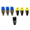 BMW X5 E36 325i 530i E46 7PCS Kit de solenoide de transmisión automática 1068298044 Genérico