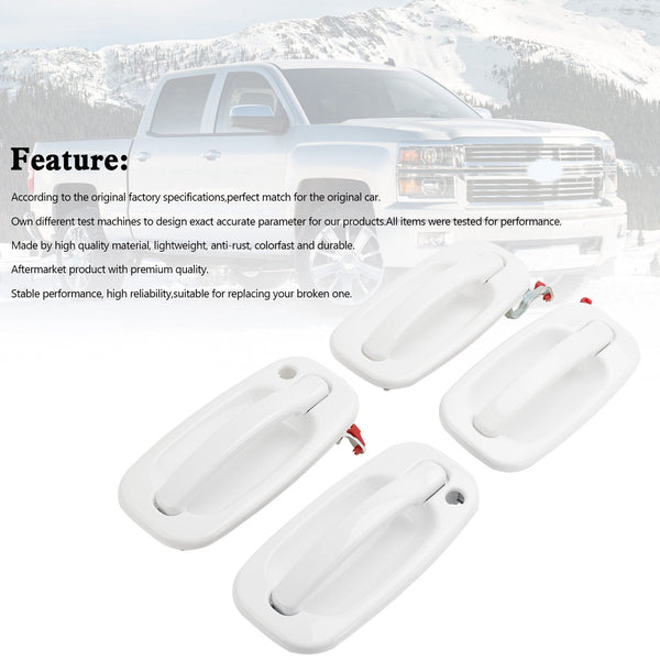 2000-2006 GMC Yukon/Sierra/Denali 4PCS Exterior Door Handle 15029900 15029899 15182405 15029901