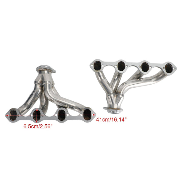 Ford 289-302-351 V8 SBC Small Block Hugger Stainless Hugger Exhaust Headers Generic