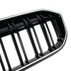 2023-2024 BMW 3 Series G20 G21 G28 Double Line Black Front Kidney Grille Mesh Generic