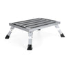 Plate-forme pliante en aluminium, tabouret de camping-car, remorque, échelle de travail, Portable générique