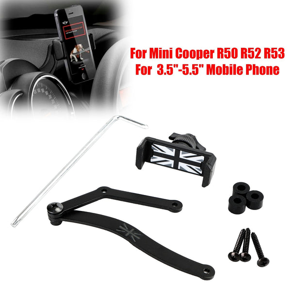 2005-2008 R52 MINI Cooper / Cooper S Convertible 360?? Rotation Car Mobile Phone Holder Mount Generic