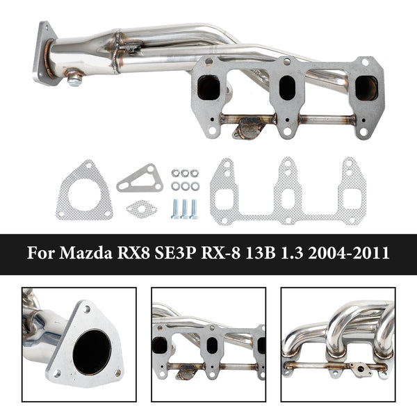 2004-2011 Mazda RX8 RX-8 R3 GT Grand Edelstahl-Auspuffkrümmer Generic