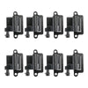 8 Pack Square Ignition Coil & Spark Plug Wire 12556893 12558693 For Chevy GMC 4.8L 5.3L 6.0L 8.1L Generic