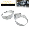 03/2009-11/2013 MINI R56 LCI Front Bumper Fog Light Lamp Cover Bezel 51117248791 51117248792