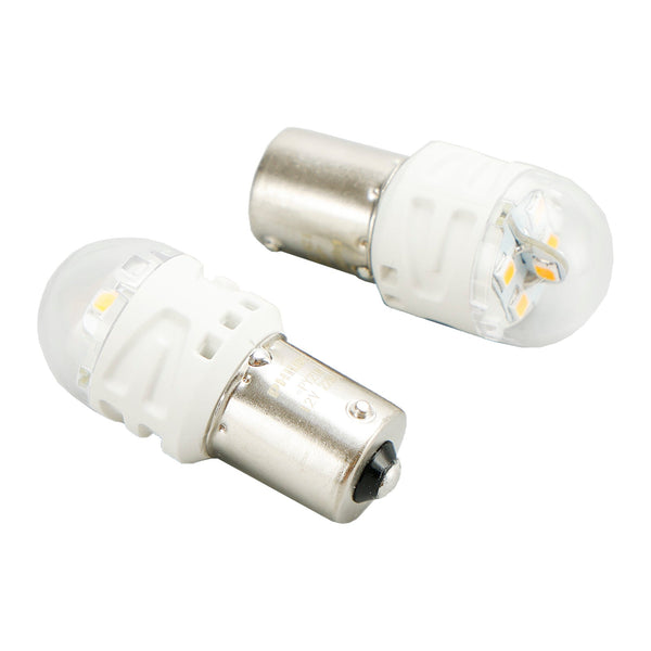 Para Philips 11496AU31B2 Ultinon Pro3100 LED-AMBER PY21W BAU15s 12V Genérico