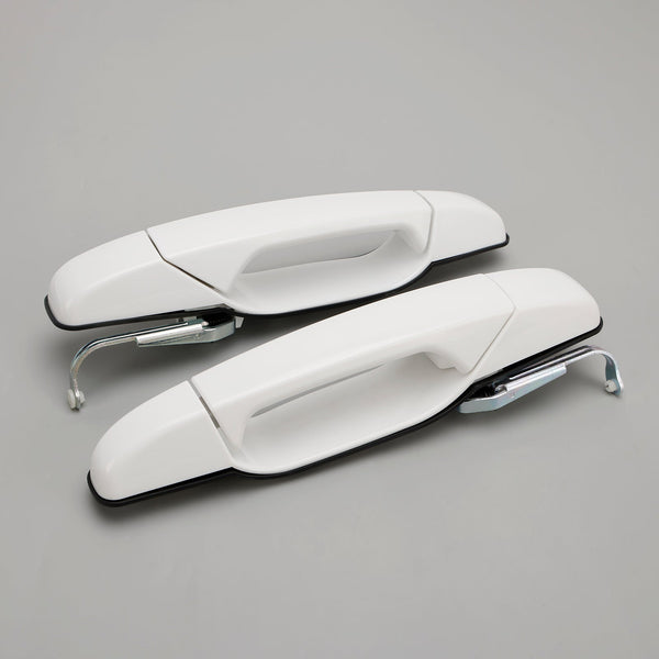 2007-2013 Cadillac Escalade Base Sport Utility 4PCS Front & Rear Door Handle Set White 284053446 84053444 20954826 25890276