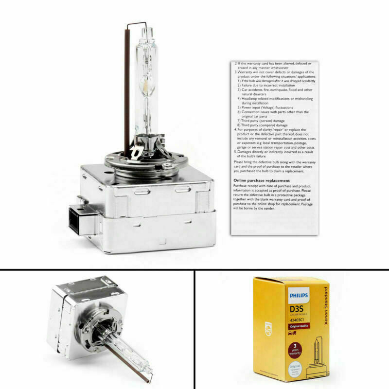 For hovedlys 4200K, XenStart XENON New Bulb 42403C1 D3S HID PHILIPS