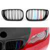 2002-05 BMW 3 Series E46 4 Door 3 Colors Front Kidney Grille Double Rib Generic