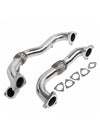 2008-2010 Ford Super Duty 6.4L Turbocompresor Y-Pipe Up-Pipe con hardware genérico