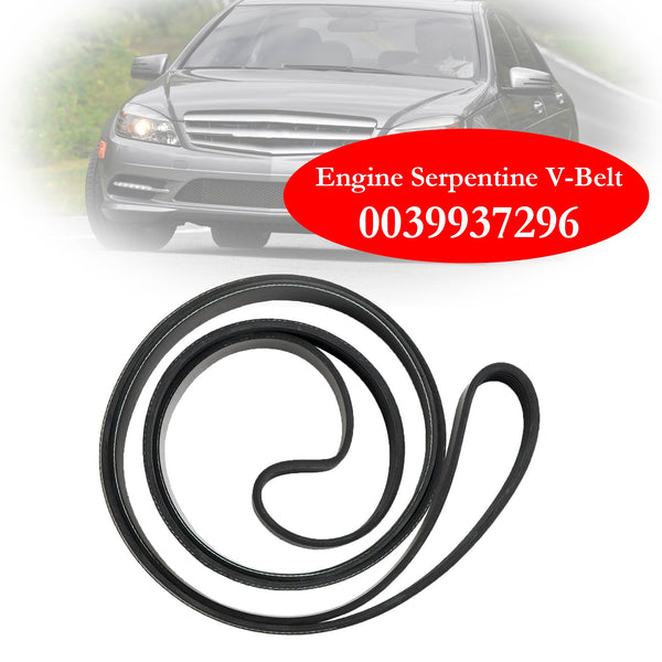 2006-2007 Mercedes-Benz C280 Engine Serpentine V-Belt 0039937296 0019931896 6PK2397 Generic