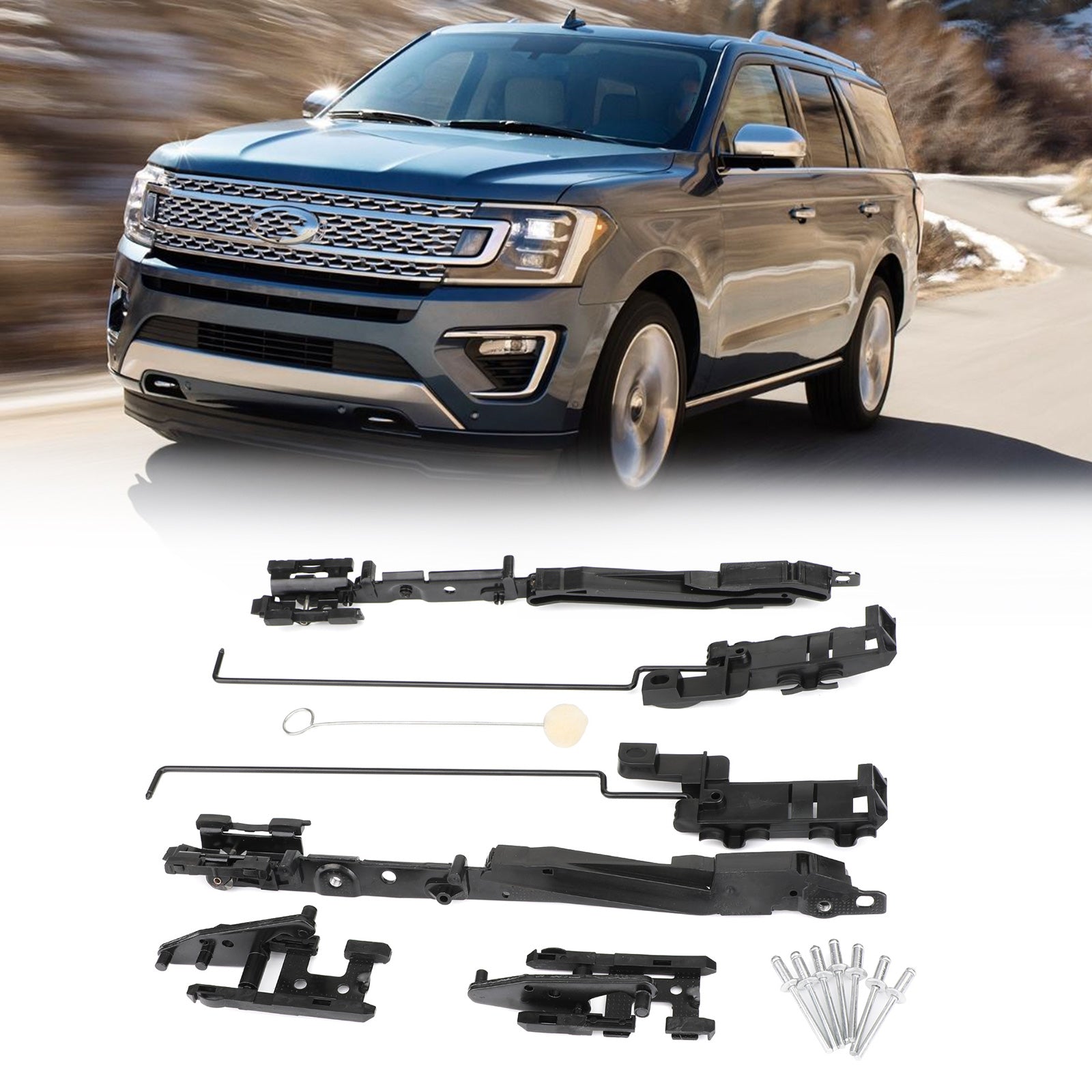 Sunroof Track Repair Kit Fit for Ford F150/F250 F350 F450 Sunroof Track Repair Kit Fit for Ford F150/F250 F350 F450