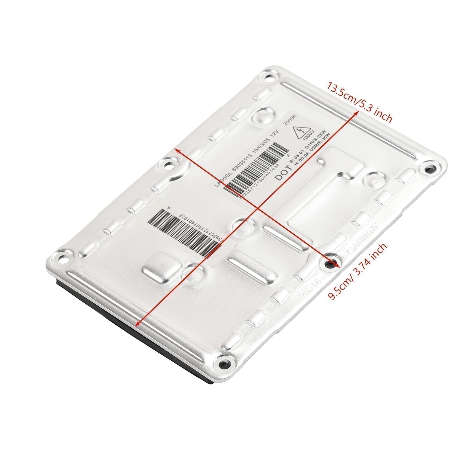 1998-2006 Volvo S80 MK I Přední světlomet HID Modul řídicí jednotky předřadníku 4 PIN 3D0907391B 7701207586 7701207587