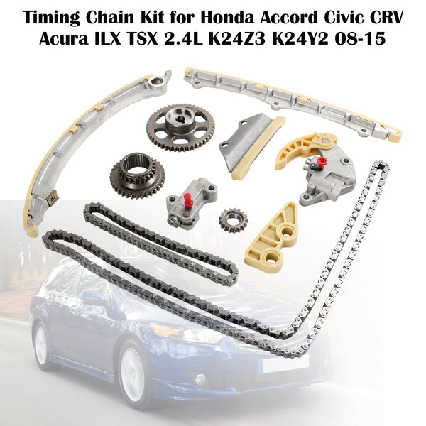2012-2015 HONDA CIVIC CROSSTOUR 2.4L Timing Chain Kit 14310-R40-A02 13450-REZ-A01 Generic
