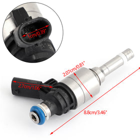 06H906036G 1 inyector de combustible para Audi A4 A3 A5 TT VW T5 Eos CC 2.0L Turbo 0261500076 genérico