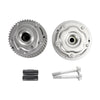 2PC Engrenagem de sincronização do ajustador de escape da árvore de cames 55567049 12992408 para 2004-2012 Vauxhall Astra 1.8 1.6 genérico