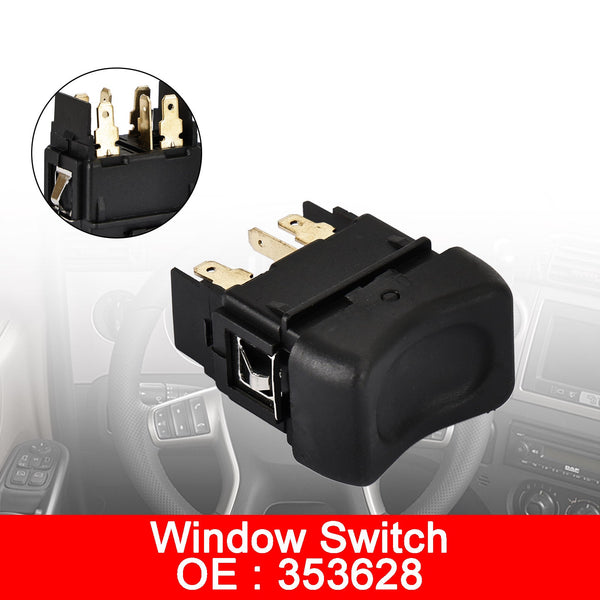 Scania Serie 3 43-Serie 4-Serie Electric Window Switch Button 353628 Generic