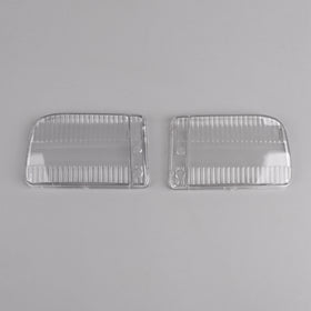 1982-1991 BMW E30 318i 318is Pair Front Bumper Fog Lights Clear Plastic Lens Generic