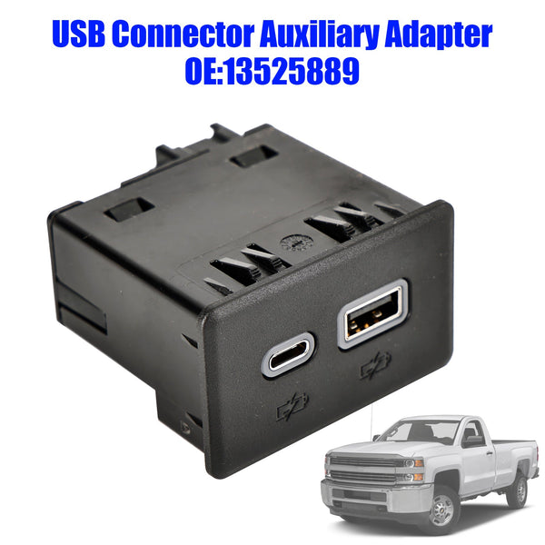 2021-2023 Chevrolet Suburban/Tahoe USB Connector Auxiliary Adapter 13525889 Generic