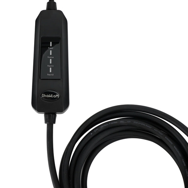 Charging Cable Protable 13A EV Type 2 UK Plug 3 Pin Electric Car Charger 5.5M