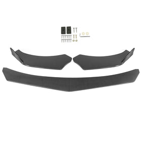 Carbonfaser-Auto-Frontstoßstangen-Lippenspoiler-Diffusor-Bodykits + Seitenschweller-Splitter Generic