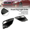 2015-2017 Subaru WRX & STi 2PCS Frente Fog Light Cover Bezel Grill Grille 57731VA000 57731VA010 Genérico