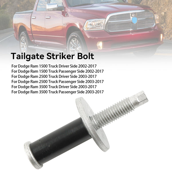 2003-2017 Dodge Ram 3500 Lastbilsförare Passagerarsida Baklucka Stirker Spärrlås 6512878AA 6508552AA Generic