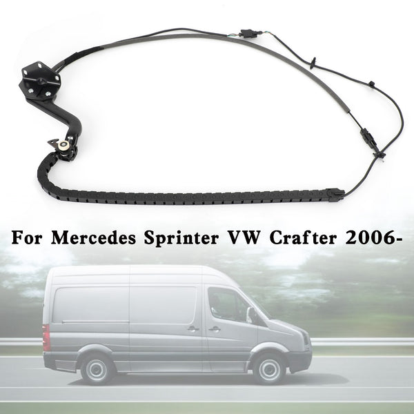 Mercedes Sprinter 2006 On All Short Wheel base Models Left Hand Sliding Side Door Cable +Track 9068203769 Generic