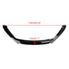 2012–2020 Seat Leon 5F Gloss Black Front Spoiler Lippe Performance Generic