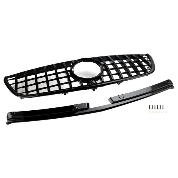 2015-2019 Mercedes Benz Vito W447 GT Stlye Gloss Black Front Bumper Grill Grille Generic