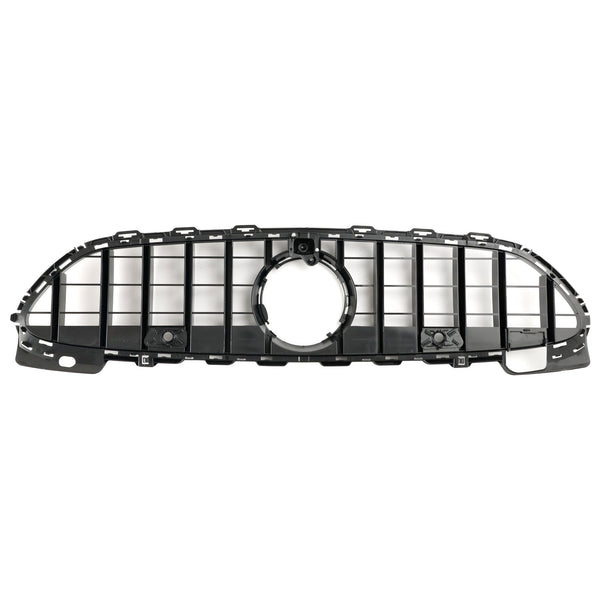 06.2021-2023 Mercedes BenzW206 S206 GTR stil främre stötfångargaller Grill W/Kamera Generisk