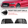 2016.05-2020 Audi A3 8V S-Line Front Fog Light Cover Bezel Grill Grille 8V3807682 8V3807681 Generic