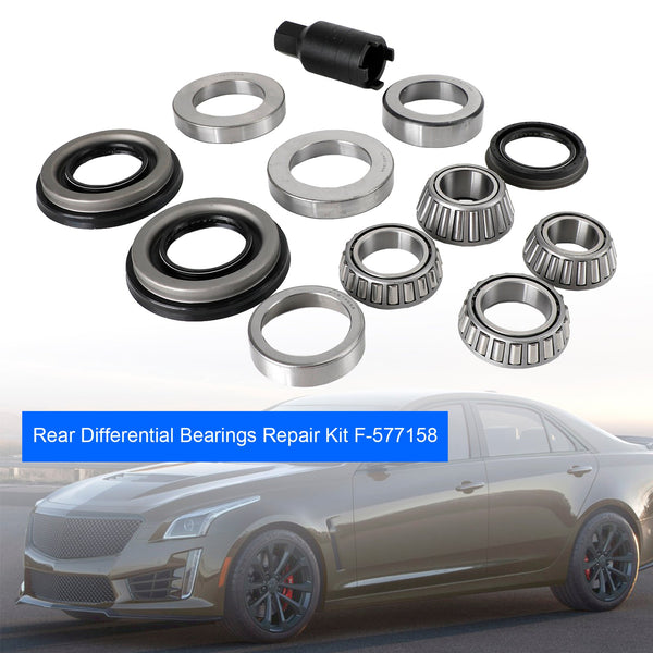 Kit di riparazione cuscinetti differenziale posteriore Cadillac ATS 2013-2019 F-577158 F-574658 LM50134R Generico