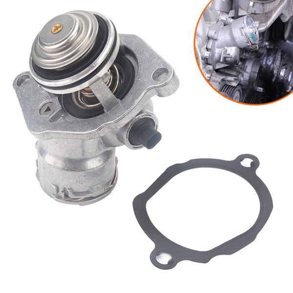 Mercedes W203 W204 C209 W211 W212 W164 Alloggiamento termostato liquido di raffreddamento 2722000115 Generico