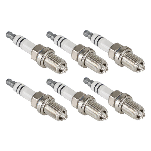 6PCS Spark Plugs 0242236562 101905601B 12129071003 4486923for BMW E36 E46 323i 325i 323i 328i 330i E39