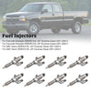 2001-2004.5 Chevy Silverado 2500HD/3500HD 6.6L LB7 Duramax Diesel 8PCS Fuel Injectors 0445120008 0986435502 97208074 Generic