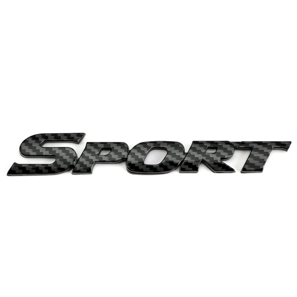 3D Metall Sport Logo Auto Kofferraum Heckklappe Emblem Abzeichen Aufkleber Aufkleber Carbon Generic
