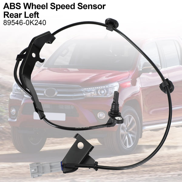 Toyota Hilux Viii Pickup 2015+ ABS Wheel Speed Sensor Rear Left for 89546-0K240 Generic