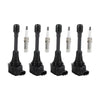 2014 Nissan Pathfinder l4 2.5L 4PCS 22448ED000 Ignition Coils Pack 22448JA00A UF708